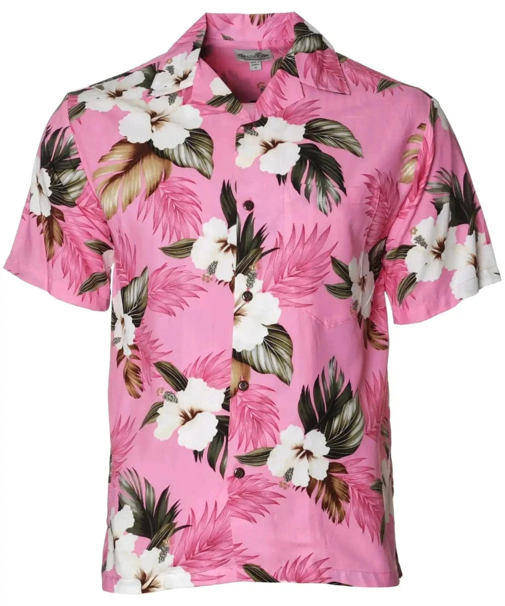 Hibiscus Paradise Rayon Men's Aloha Shirt | Aloha Shirts Club