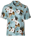 Hibiscus Paradise Rayon Men's Aloha Shirt