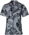 Tribal Island Cotton Men's Aloha Shirt