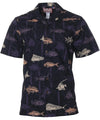 Short Sleeves Local Fishing Style Aloha Shirt