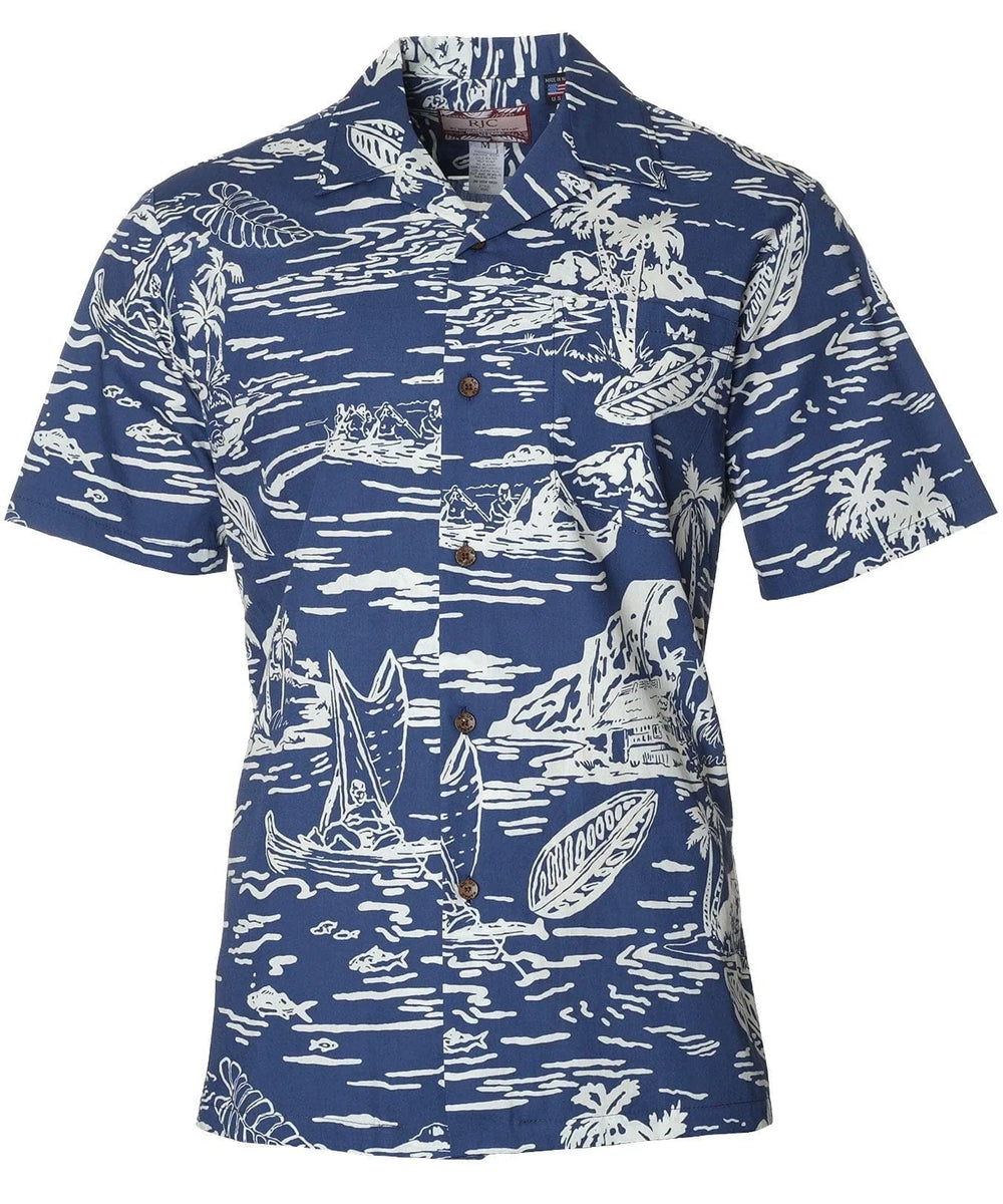 Voyage Cotton Aloha Hawaiian Shirt for Men | Aloha Shirts Club