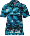 Paradise Sunset Cotton Aloha Shirt