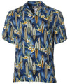 Relax Fit Surf Boards Rayon Men's Hawaiian Shirt