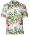 Short Sleeves Rayon Tropical Island Aloha Shirt
