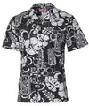 Tribal Hibiscus Hawaiian Shirts