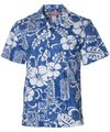 Tribal Hibiscus Hawaiian Shirts