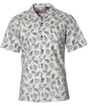 Short Sleeves Seashells Cotton Poplin Aloha Shirt