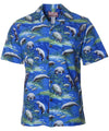 Short Sleeves Manatees Aloha Shirt