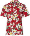 Short Sleeves Cockatoos Cotton poplin Hawaiian Shirt