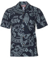 Tribal Polynesian Cotton Hawaiian Shirt