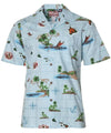 Hawaiian Islands Men's Aloha Shirt