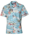 Tropical Paradise Cotton Poplin Men's Aloha Shirt