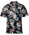 Short Sleeves Orchids Men's Aloha Shirt