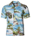 Hana Open Collar Men's Aloha Shirt