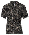 Rayon Poplin Relaxed Fit Hibiscus Hawaiian Shirt 