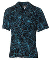 Rayon Poplin Relaxed Fit Hibiscus Hawaiian Shirt 