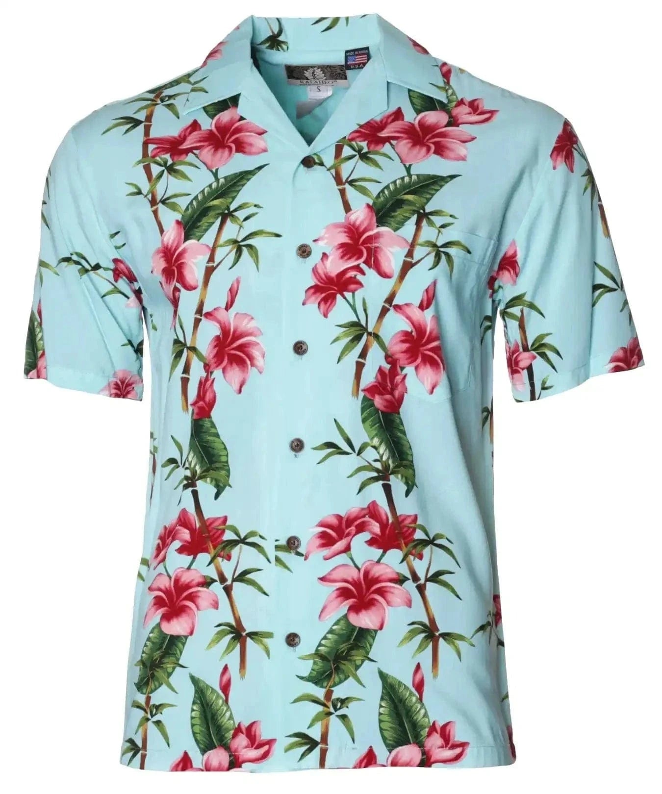 Bamboo Hawaiian Aloha Shirt
