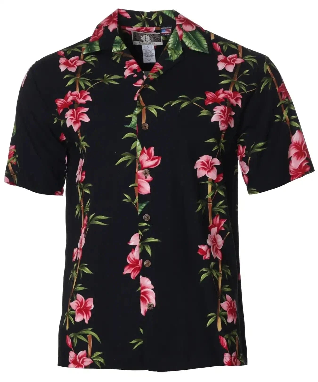 Bamboo Hawaiian Aloha Shirt