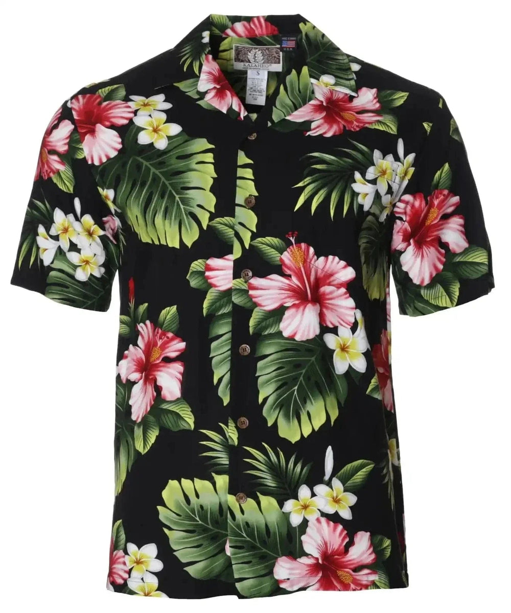 Hibiscus Short Sleeves Relax Fit Aloha Shirt | Aloha Shirts Club