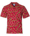Hula Girls Short Sleeves Hawaiian Shirt