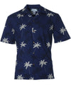 Tropical Nala Palms Cotton Men's Hawaiian Shirt