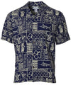 Kona Resort Tapa Aloha Men Shirt
