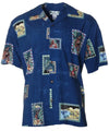 Honolulu Vacation Postcards Hawaiian Shirt