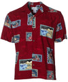 Honolulu Vacation Postcards Hawaiian Shirt