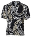 Polynesian Tatoo Rayon Hawaiian Shirt