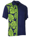 Prince Kuhio Lime Rayon Side Panel Shirt