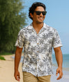 Kona Short Sleeves Men's Aloha Shirt Black