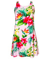 Island Tropical Paradise Rayon Short Dress