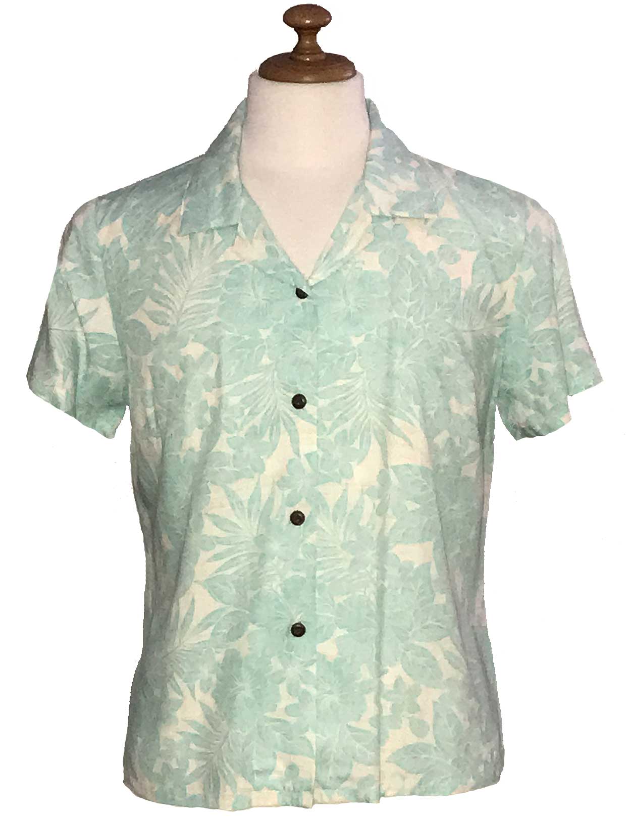 Kohala Forest Women Hawaiian Blouse
