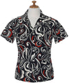 Cotton Tattoo Short Sleeves Women's Shirt Women Shirts