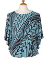 Ilima Rayon Tribal Caftan Poncho Ladies Blouse