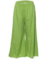 Rayon Poplin Palazo Pants with Side Pockets