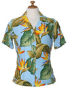 Birds of Paradise Camp Women Blouse Women Shirts