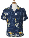 Bamboo Paradise Camp Hawaiian Rayon Blouse