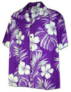 Kauai Short Sleeves Mens Cotton Aloha Shirt