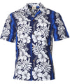 Ilima Panel Poly Cotton Hawaiian Shirt