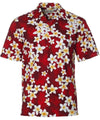 Plumeria Men's Cotton Aloha Shirt