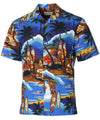 Surf Woody Time Tour Men's Hawaiian Shirt