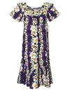 Luana Short Ruffled Muumuu Dress