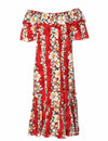 Luana Short Ruffled Muumuu Dress