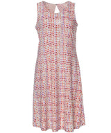 Short Knit Poly Spandex Hawaiian Dress