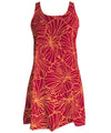 Sleeveless Style Short Rayon Hawaiian Dress