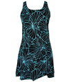 Sleeveless Style Short Rayon Hawaiian Dress