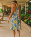 Poly Cotton Sleeveless Style Hawaiian dress