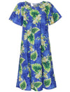 Pull Over Style Short Muumuu Orchids Dress