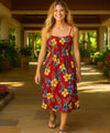 Keilani Smock Tube Top Hawaiian Dress